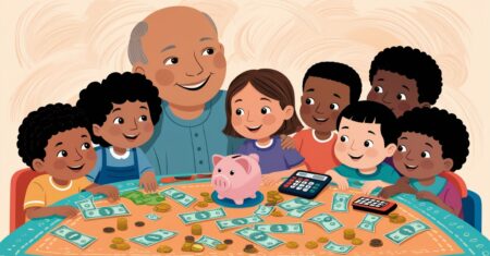 Educação Financeira Infantil: Como Ensinar Dinheiro, Poupança e Investimentos